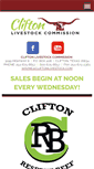 Mobile Screenshot of cliftonlivestock.com
